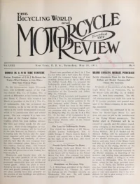 The Bicycling World, Vol 63, No 9 cover