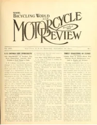 The Bicycling World, Vol 64, No 1 cover