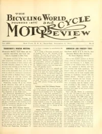 The Bicycling World, Vol 64, No 12 cover