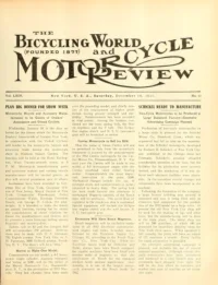 The Bicycling World, Vol 64, No 13 cover