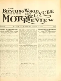 The Bicycling World, Vol 64, No 14 cover