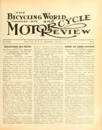 The Bicycling World, Vol 64, No 17 cover