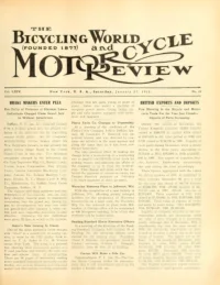 The Bicycling World, Vol 64, No 19 cover