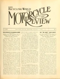 The Bicycling World, Vol 64, No 3 cover