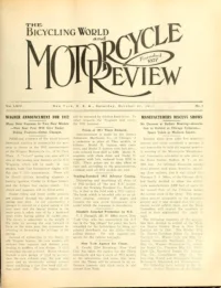 The Bicycling World, Vol 64, No 5 cover