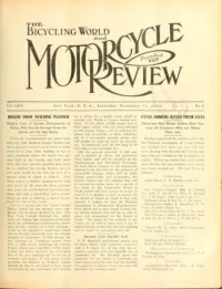 The Bicycling World, Vol 64, No 8 cover