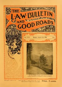 L. A. W. Bulletin and Good Roads, Vol 22, No 5 cover
