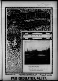 L. A. W. Bulletin and Good Roads, Vol 23, No 21 cover