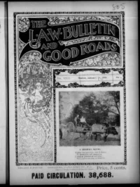 L. A. W. Bulletin and Good Roads, Vol 23, No 4 cover