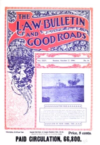 The Bulletin And Good Roads, Vol 24, No 14 cover