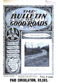 The Bulletin And Good Roads, Vol 24, No 19 cover
