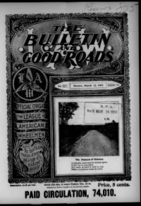 L. A. W. Bulletin and Good Roads, Vol 25, No 11 cover