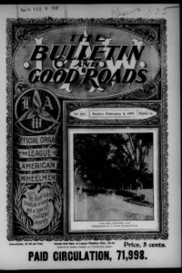 L. A. W. Bulletin and Good Roads, Vol 25, No 6 cover