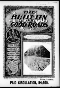 L. A. W. Bulletin and Good Roads, Vol 26, No 12 cover