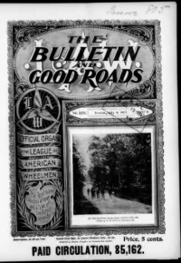 L. A. W. Bulletin and Good Roads, Vol 26, No 2 cover