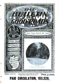 The Bulletin And Good Roads, Vol 27, No 12 cover