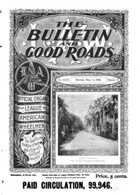 The Bulletin And Good Roads, Vol 27, No 18 cover