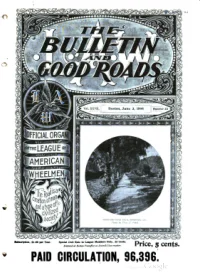 The Bulletin And Good Roads, Vol 27, No 22 cover