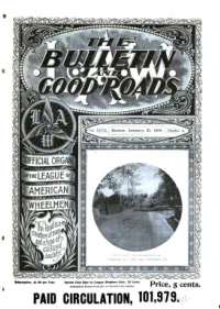 The Bulletin And Good Roads, Vol 27, No 3 cover