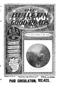 The Bulletin And Good Roads, Vol 27, No 5 cover
