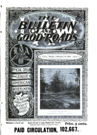 The Bulletin And Good Roads, Vol 27, No 7 cover