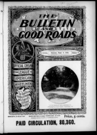L. A. W. Bulletin and Good Roads, Vol 28, No 11 cover