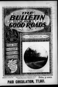 L. A. W. Bulletin and Good Roads, Vol 28, No 15 cover