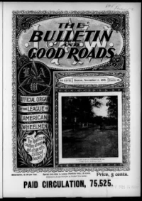 L. A. W. Bulletin and Good Roads, Vol 28, No 20 cover