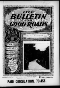 L. A. W. Bulletin and Good Roads, Vol 28, No 26 cover