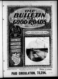 L. A. W. Bulletin and Good Roads, Vol 28, No 27 cover