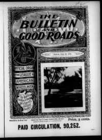 L. A. W. Bulletin and Good Roads, Vol 28, No 4 cover