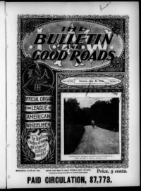 L. A. W. Bulletin and Good Roads, Vol 28, No 5 cover
