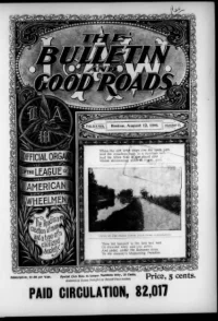 L. A. W. Bulletin and Good Roads, Vol 28, No 7 cover