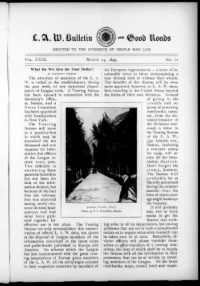 L. A. W. Bulletin and Good Roads, Vol 29, No 12 cover