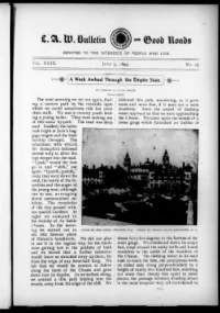 L. A. W. Bulletin and Good Roads, Vol 29, No 23 cover