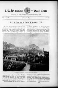 L. A. W. Bulletin and Good Roads, Vol 29, No 24 cover