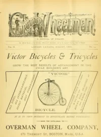 The Canadian Wheelman, Vol 2, No 14 cover