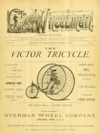 The Canadian Wheelman, Vol 2, No 2 cover