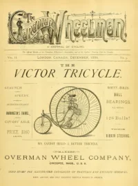 The Canadian Wheelman, Vol 2, No 3 cover