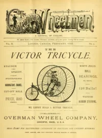The Canadian Wheelman, Vol 2, No 5 cover