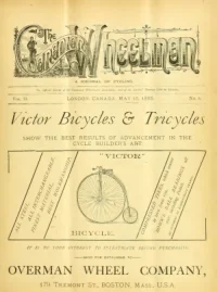 The Canadian Wheelman, Vol 2, No 8 cover