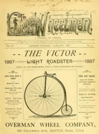 The Canadian Wheelman, Vol 4, No 3 cover