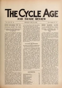 The Cycle Age And Trade Review, Vol 20, No 12 cover