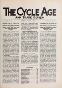The Cycle Age And Trade Review, Vol 20, No 15 cover