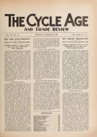 The Cycle Age And Trade Review, Vol 20, No 16 cover