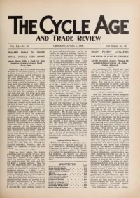 The Cycle Age And Trade Review, Vol 20, No 20 cover