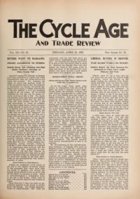 The Cycle Age And Trade Review, Vol 20, No 22 cover