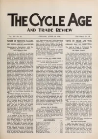 The Cycle Age And Trade Review, Vol 20, No 23 cover