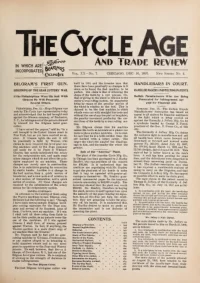 The Cycle Age And Trade Review, Vol 20, No 4 cover