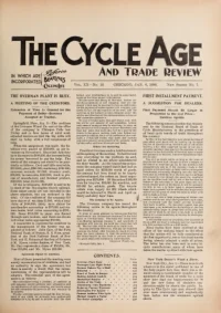The Cycle Age And Trade Review, Vol 20, No 7 cover